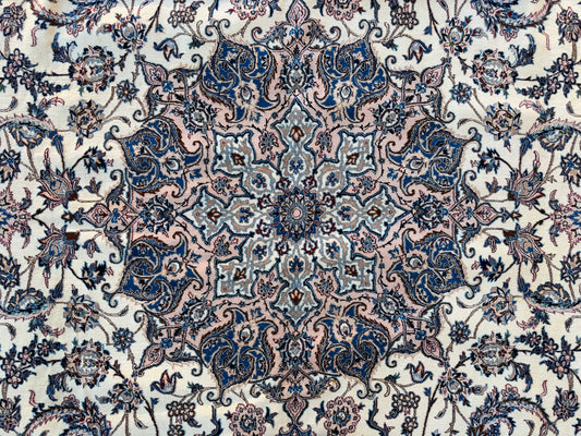 Hand-Knotted Persian Nain 9 La Rug - 13’2”x20’2”
