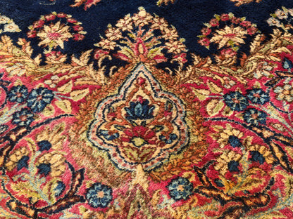 Hand-Knotted Persian Kerman Rug - 10’8”x22’3”