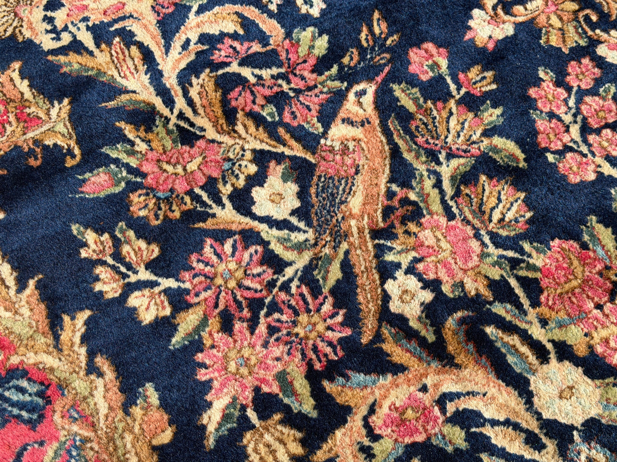 Hand-Knotted Persian Kerman Rug - 10’8”x22’3”