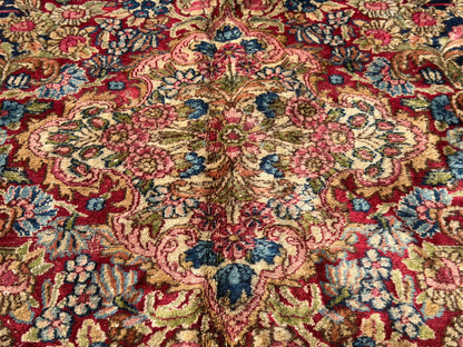Hand-Knotted Persian Kerman Rug - 10’8”x22’3”