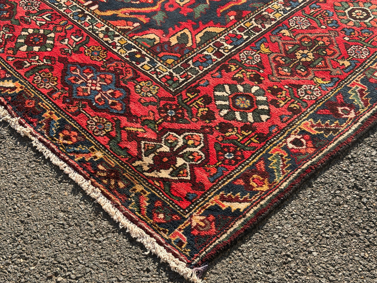 Antique Hand-Knotted Bakhtiari Rug - 10’2”x15’7”
