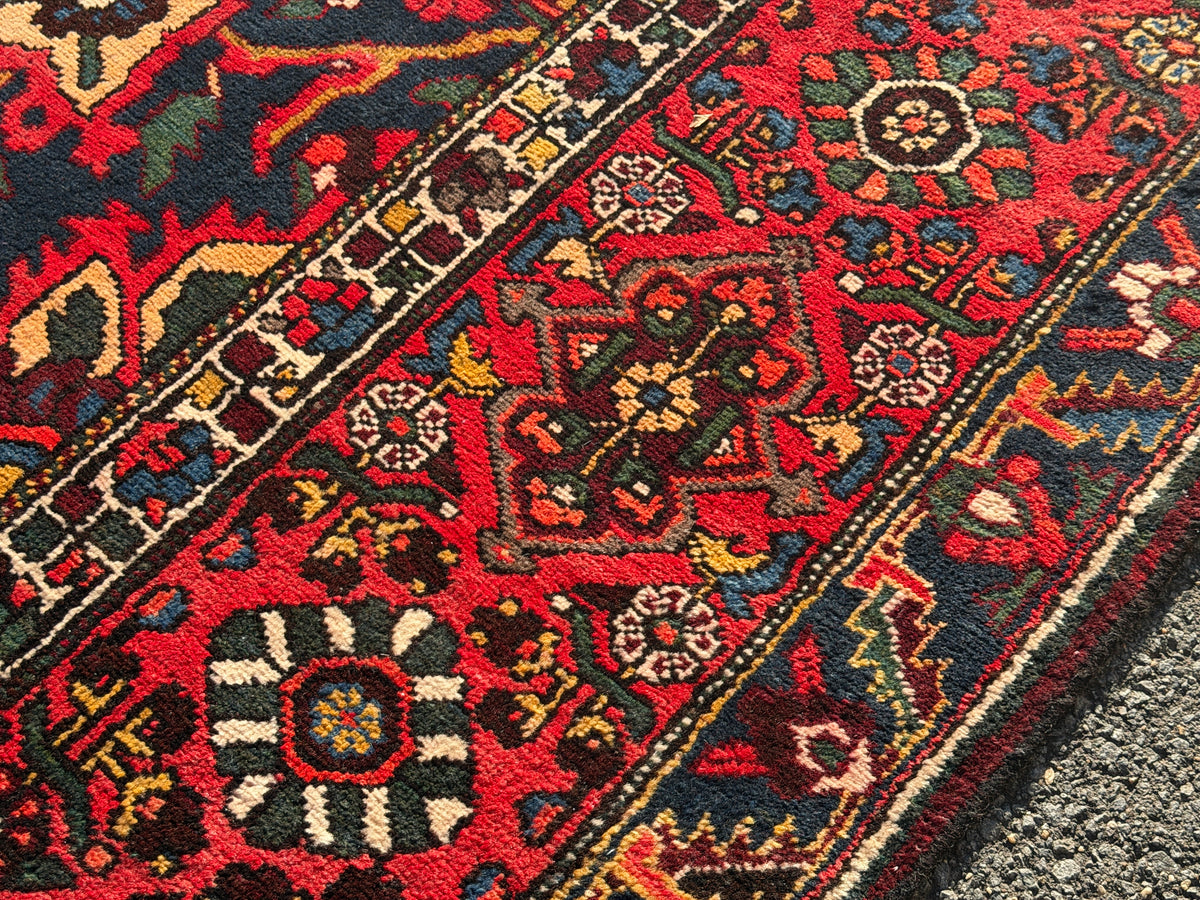 Antique Hand-Knotted Bakhtiari Rug - 10’2”x15’7”