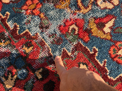 Antique Hand-Knotted Bakhtiari Rug - 10’2”x15’7”