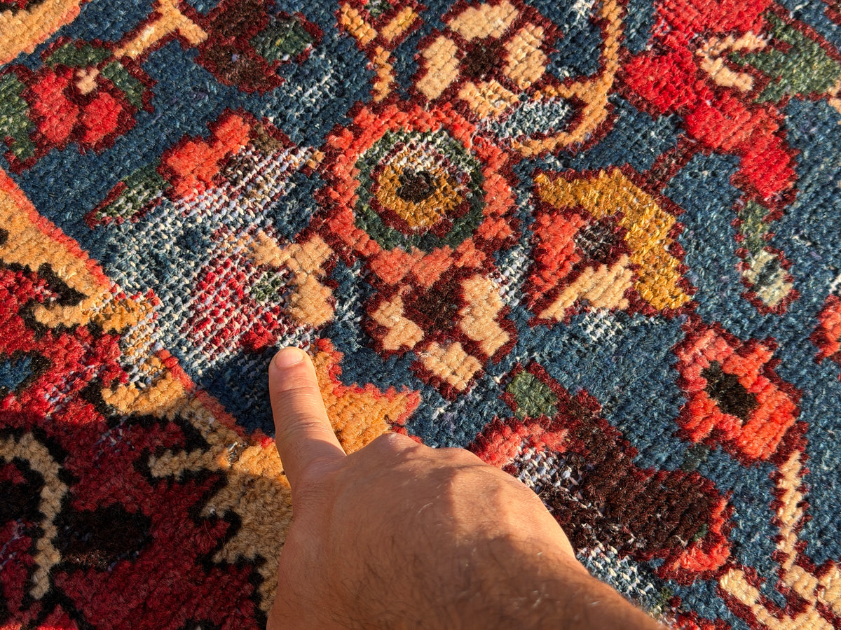 Antique Hand-Knotted Bakhtiari Rug - 10’2”x15’7”