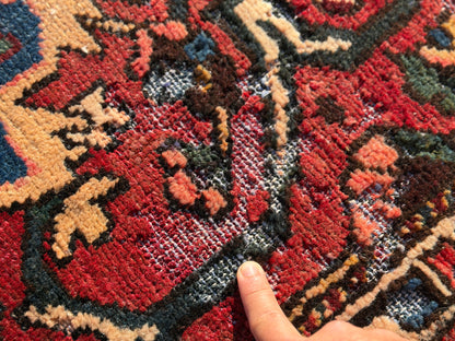 Antique Hand-Knotted Bakhtiari Rug - 10’2”x15’7”