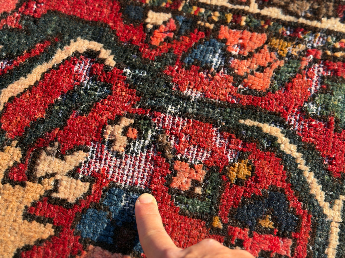 Antique Hand-Knotted Bakhtiari Rug - 10’2”x15’7”