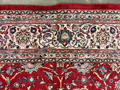 Hand-Knotted Persian Sarouk Rug - 10'7"x13'9"