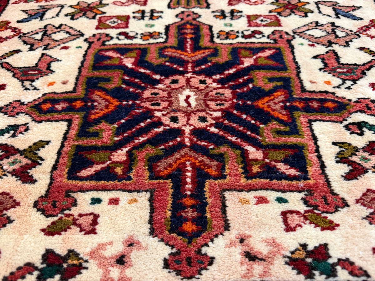 Hand-Knotted Antique Kurdish Runner - 3’3"x12'