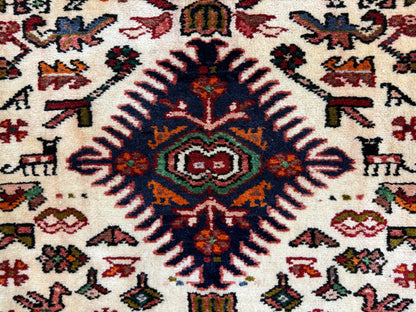 Hand-Knotted Antique Kurdish Runner - 3’3"x12'