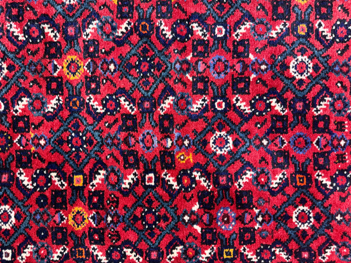 Hand-Knotted Antique Malayer Runner - 3’4"x19'2"