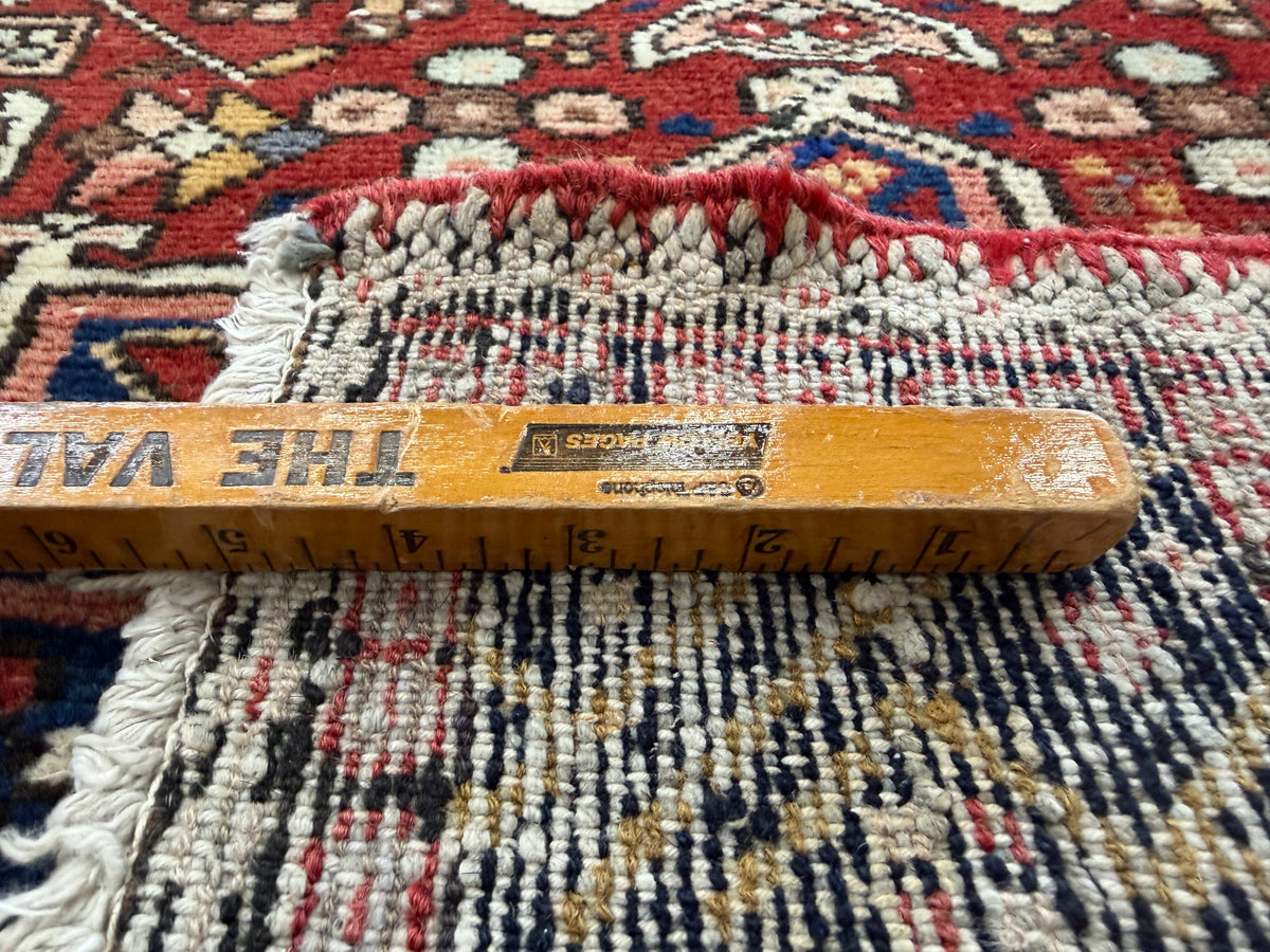 Hand-Knotted Antique Karaja Runner - 3'3"x11'
