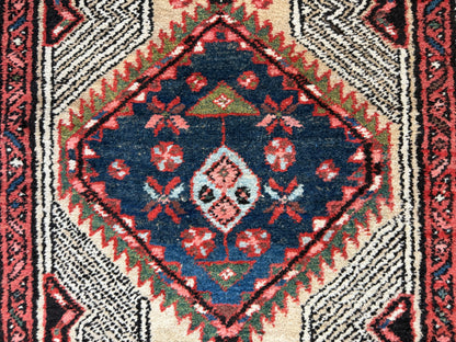 Hand-Knotted Antique Sarab Runner - 3'3"x15'3"