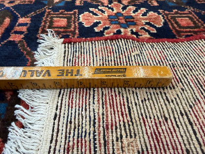 Antique Hand-Knotted Malayer Runner - 3'5"x9'9"