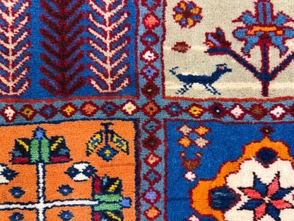 Hand-Knotted Yalemeh Runner - 3'5"x9'10"