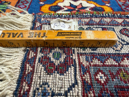 Hand-Knotted Yalemeh Runner - 3'5"x9'10"