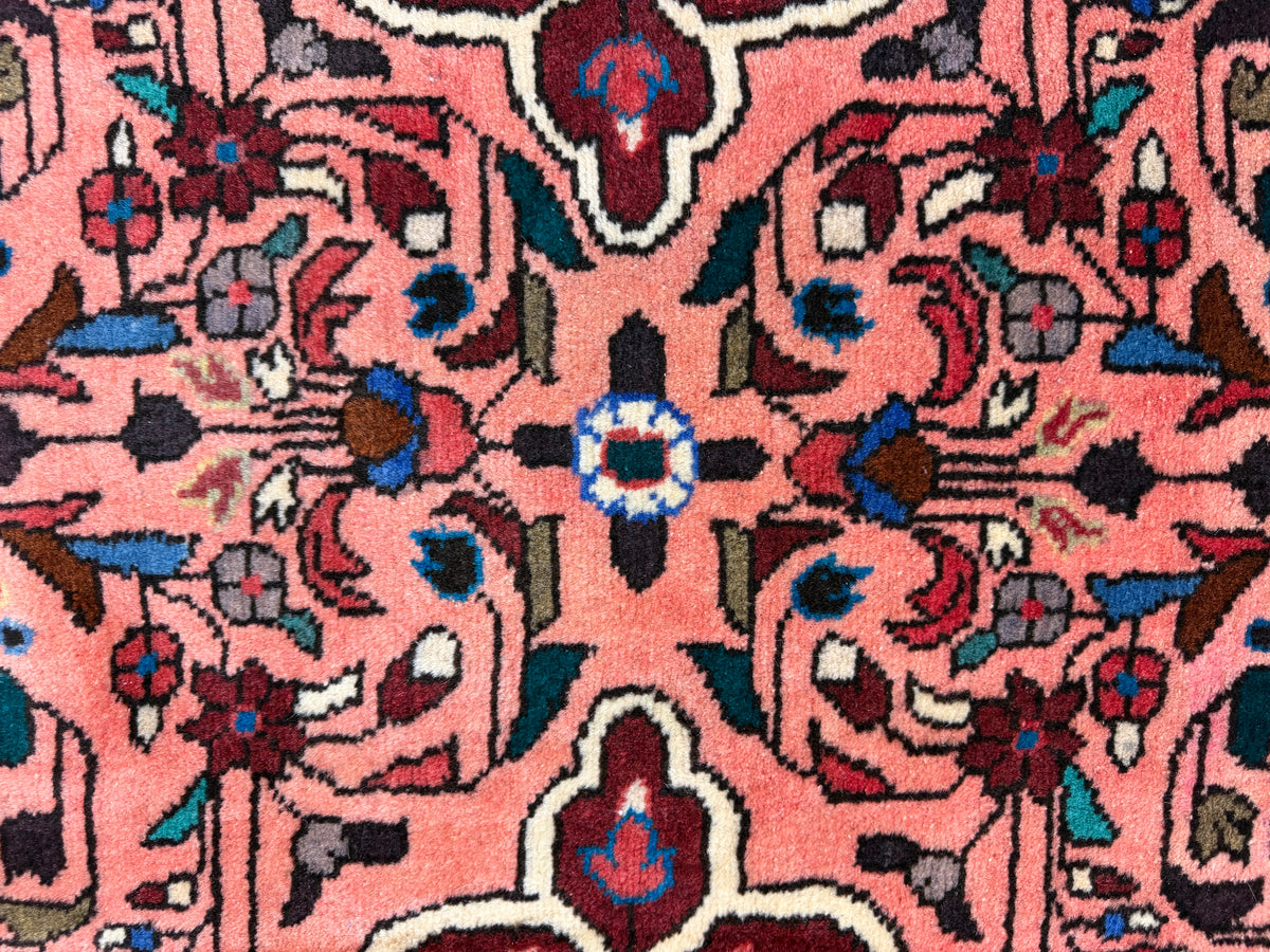 Hand-Knotted Hamadan Runner - 2'9"x10'