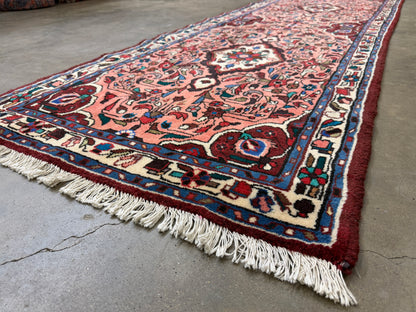 Hand-Knotted Hamadan Runner - 2'9"x10'