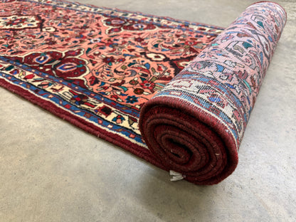 Hand-Knotted Hamadan Runner - 2'9"x10'