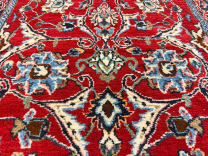 Hand-Knotted Sarouk Runner - 2'8"x13'6"