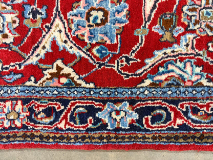 Hand-Knotted Sarouk Runner - 2'8"x13'6"