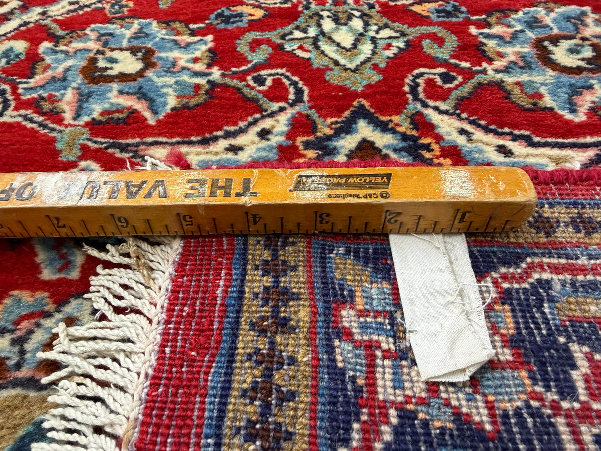 Hand-Knotted Sarouk Runner - 2'8"x13'6"