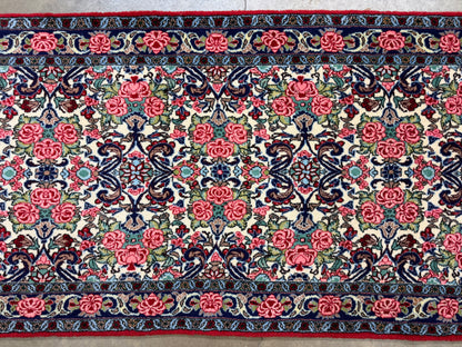 Hand-Knotted Bidjar Runner - 3'1"x13'9"