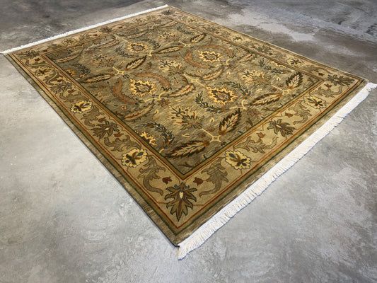 Hand-Knotted Oriental Rug - 8'x10'