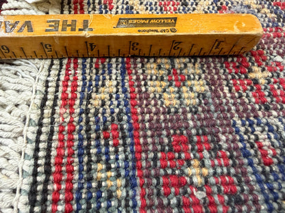 Hand-Knotted Antique Heriz Runner - 3’7"x13'