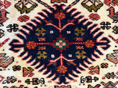 Hand-Knotted Antique Kurdish Runner - 3’3"x12'