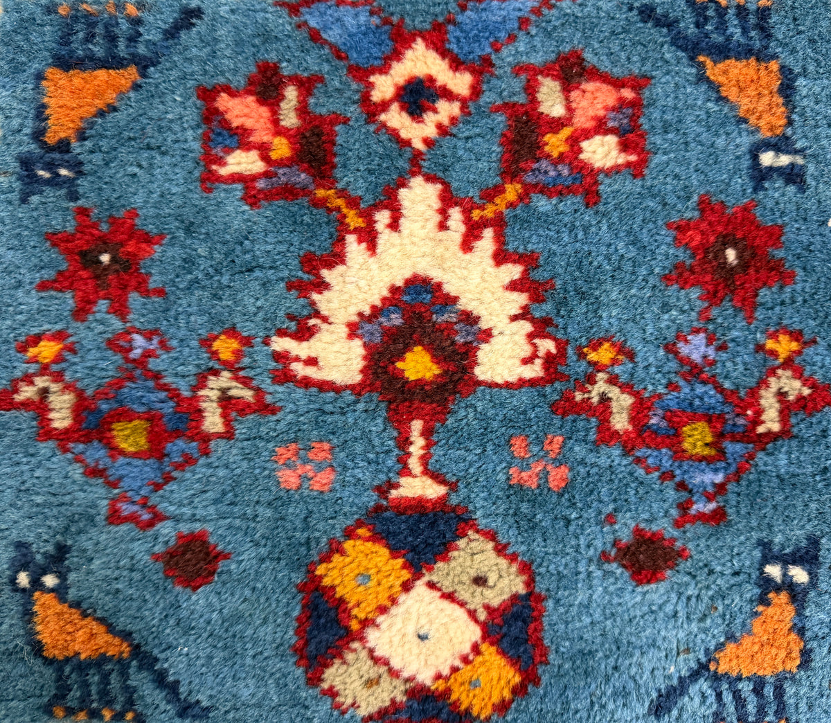 Hand-Knotted Yalemeh Runner - 3'5"x9'10"