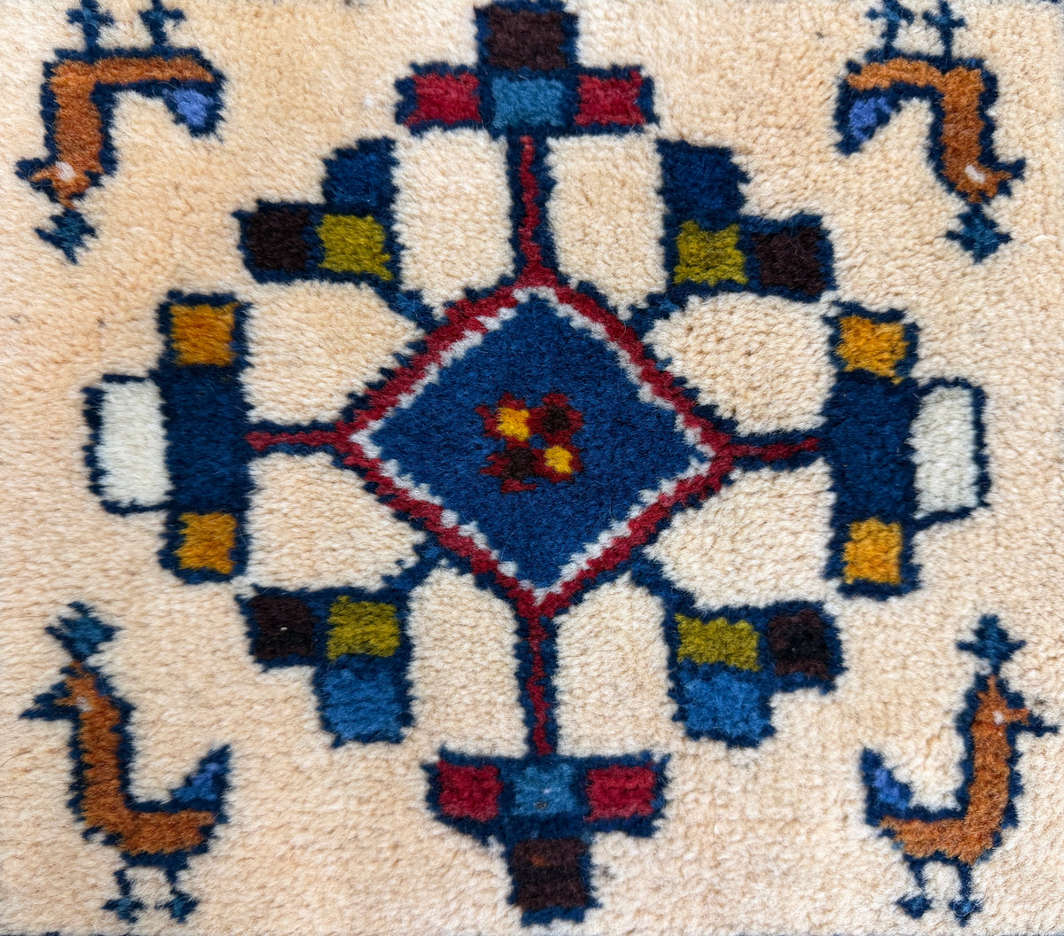 Hand-Knotted Yalemeh Runner - 3'5"x9'10"