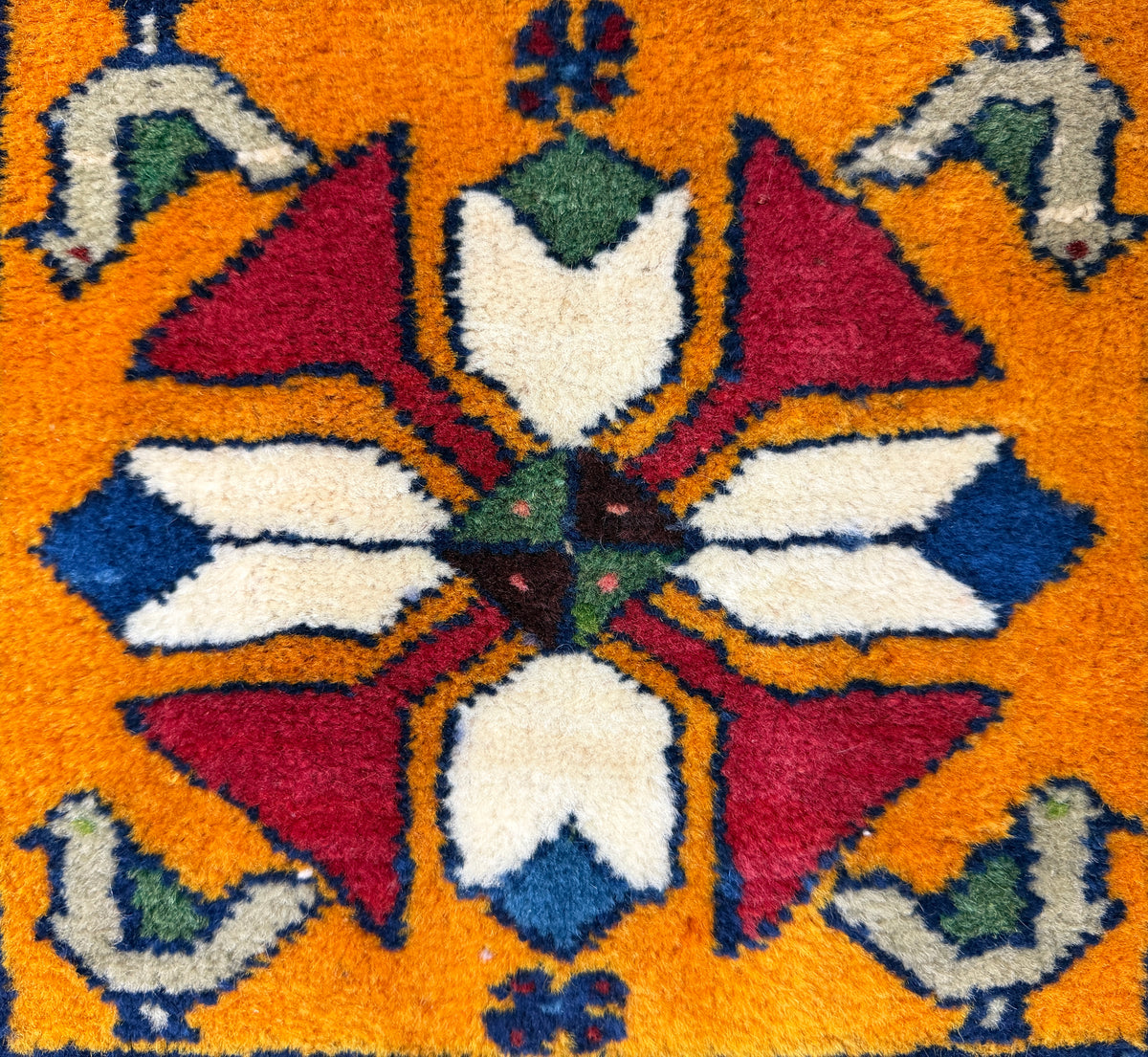 Hand-Knotted Yalemeh Runner - 3'5"x9'10"