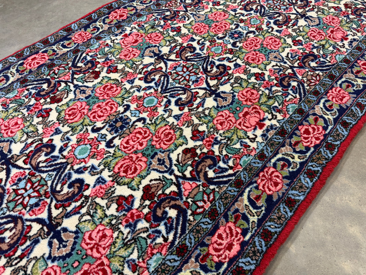 Hand-Knotted Bidjar Runner - 3'1"x13'9"