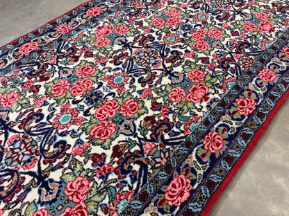 Hand-Knotted Bidjar Runner - 3'1"x13'9"