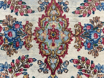 3’x4’11” Antique Persian Kerman Rug