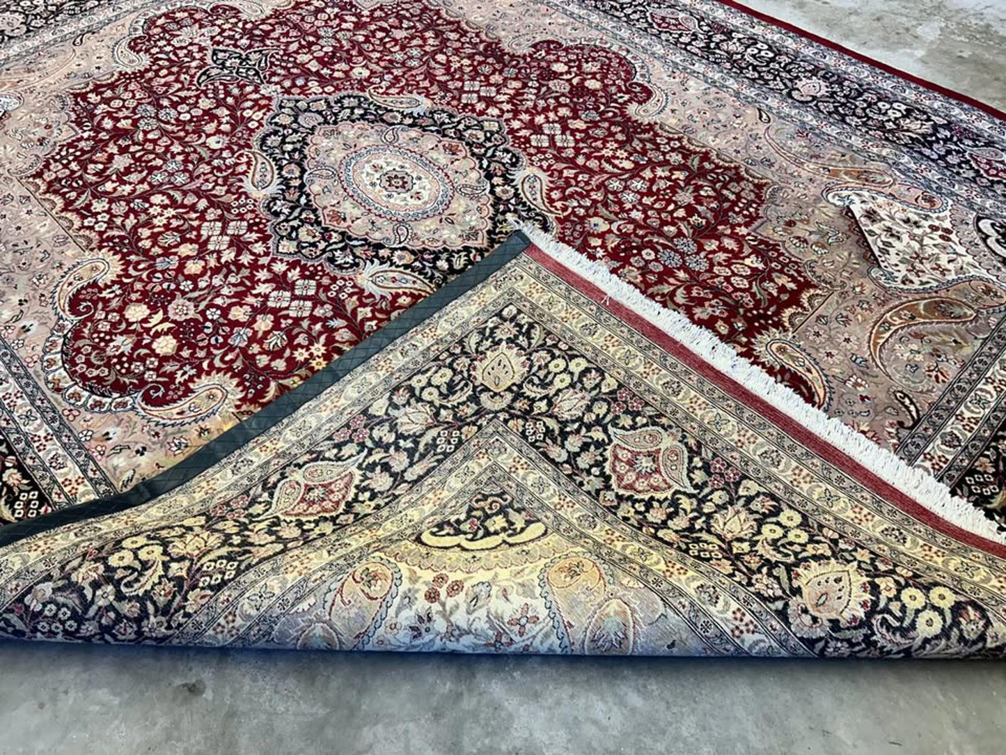 9'x12' Hand-Knotted Oriental Rug