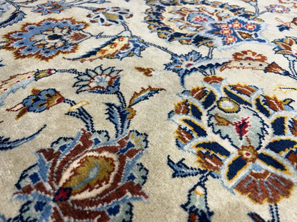 10’5”x14’5” Hand-Knotted Wool All-over Kashane Area Rug - Handmade Carpet 10x14