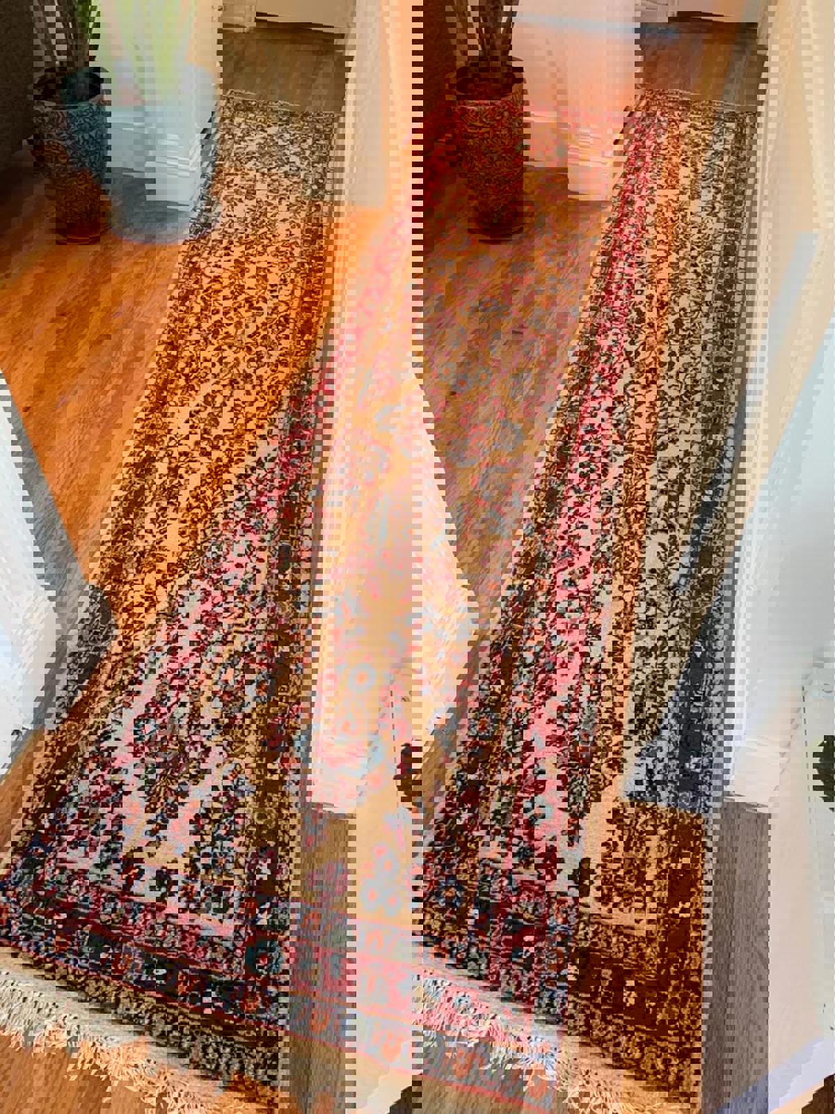 2’x10’ Handmade Sarouk Runner