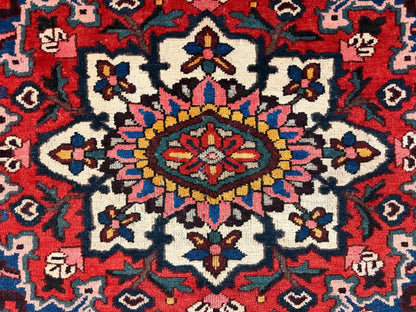 9’1”x12’ Hand-Knotted Wool Bakhtiari Rug