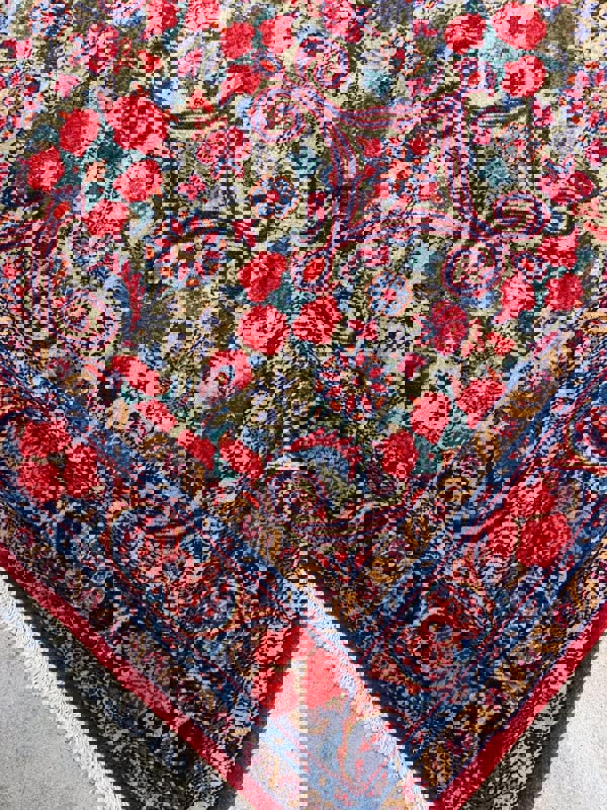 3'1'x4'11" Handmade Wool Persian Bidjar Rug