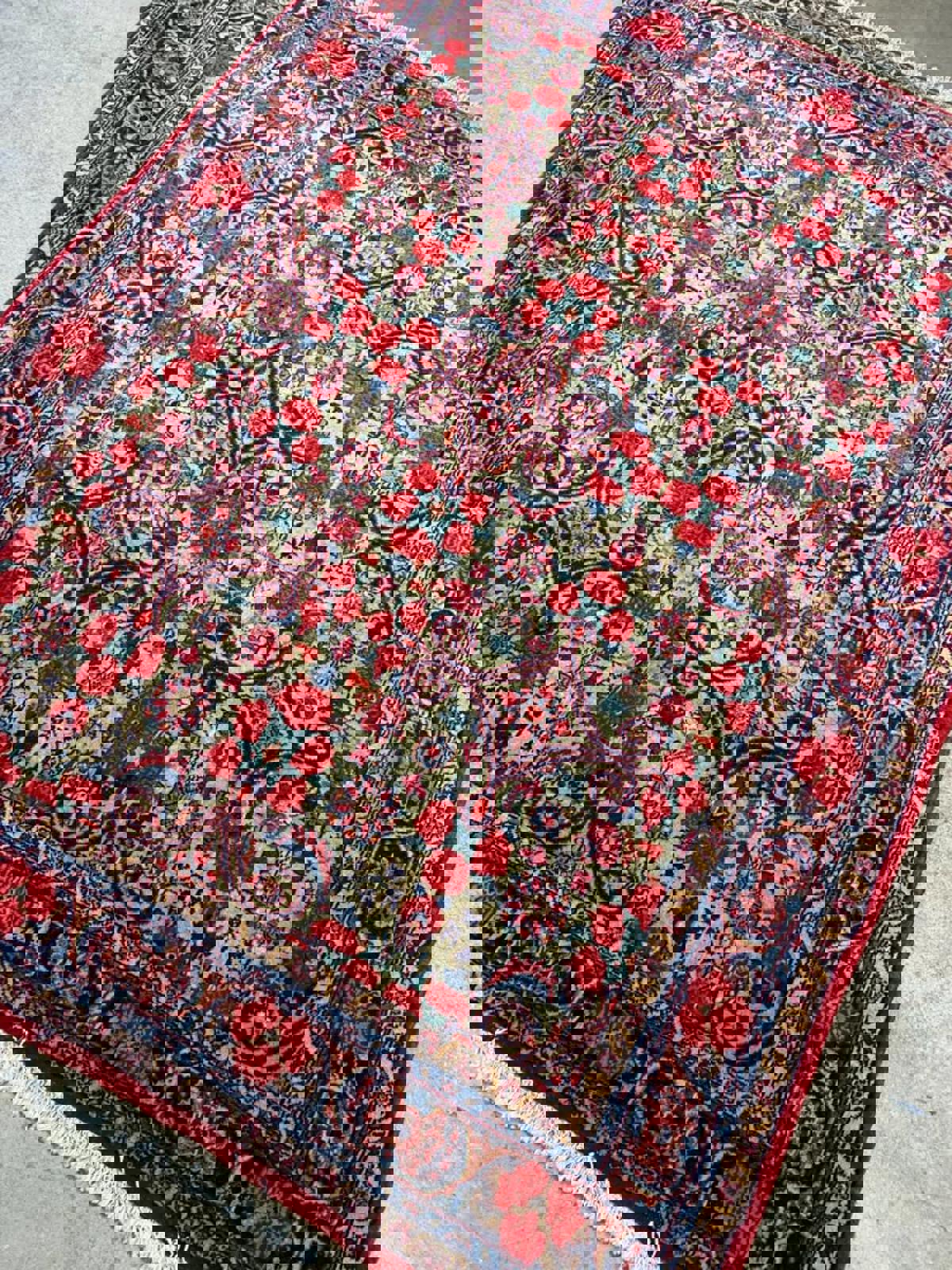 3'1'x4'11" Handmade Wool Persian Bidjar Rug