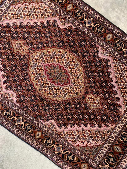 3'2"x5' Very Fine Handmade Wool & Silk  Persian Tabriz Rug