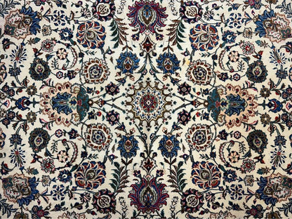 10’5”x 13’8” Handmade Persian Kashan Rug