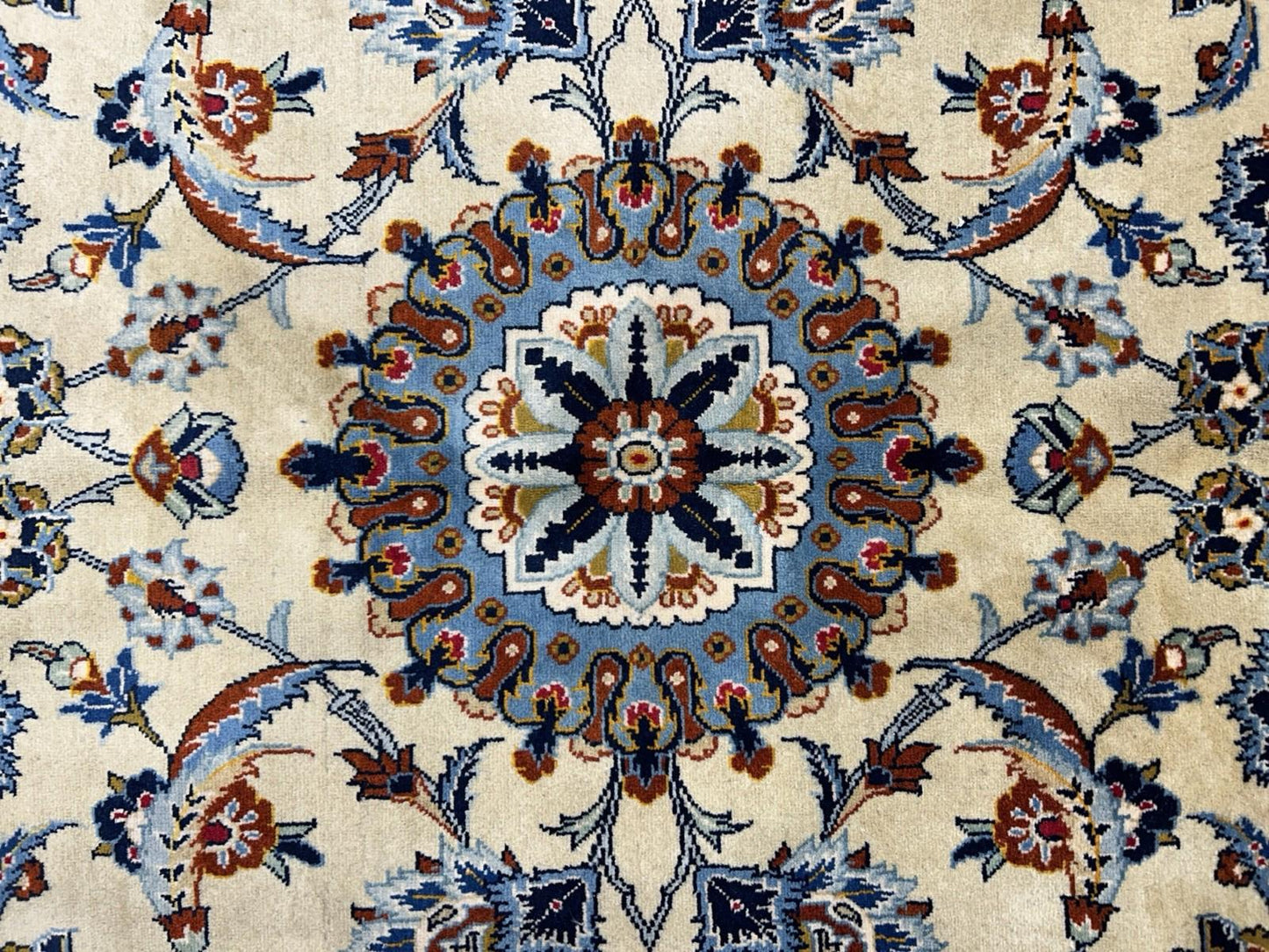 10’5”x14’5” Hand-Knotted Wool All-over Kashane Area Rug - Handmade Carpet 10x14