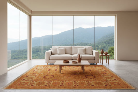 Hand-Knotted Gabbeh Rug - 8’x9’8”