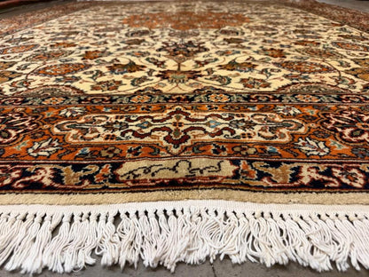 7’10”x9’10” Handmade Tabriz Rug- Signed