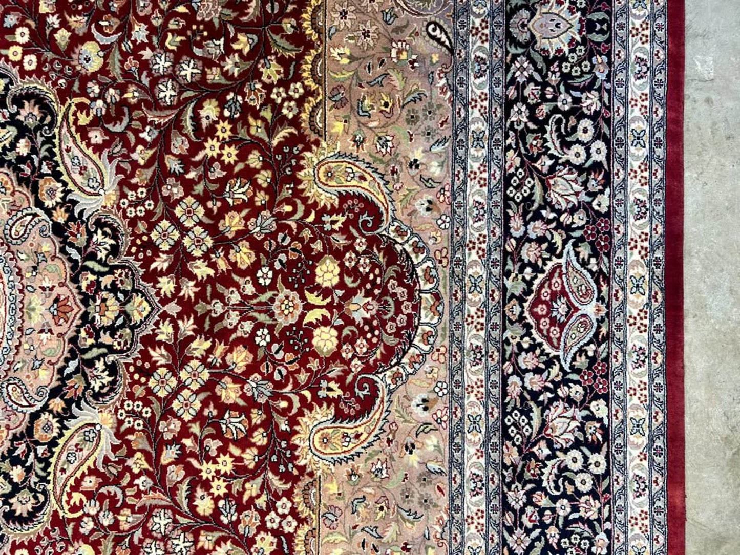 9'x12' Hand-Knotted Oriental Rug