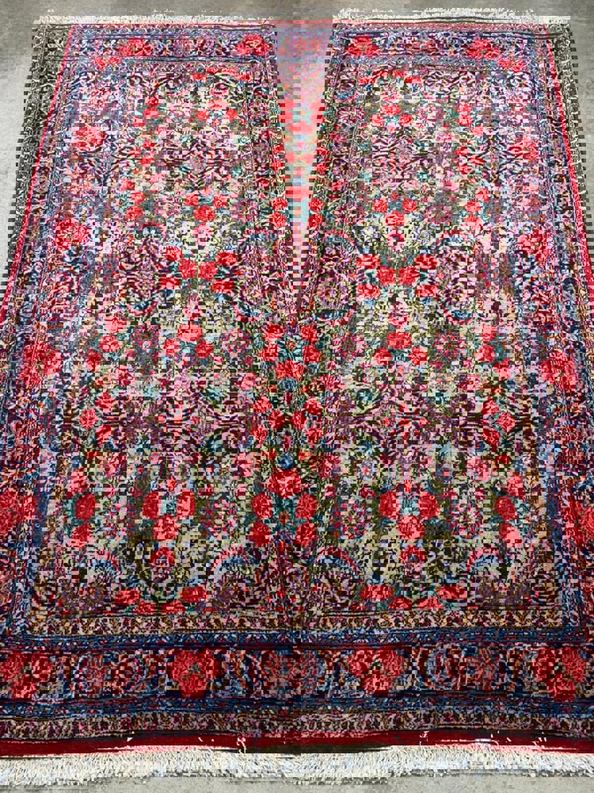 3'1'x4'11" Handmade Wool Persian Bidjar Rug