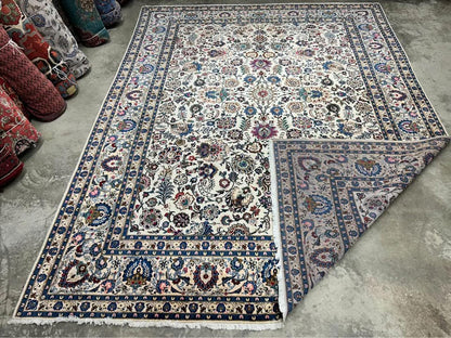 10’5”x 13’8” Handmade Persian Kashan Rug