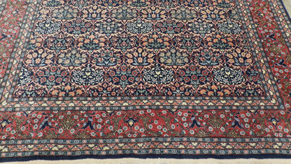 Hand-Knotted Hereke Rug - 6’8”x9’9”